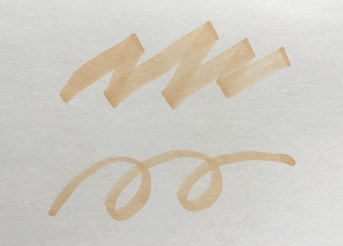 コピックインク交換後の試し書き