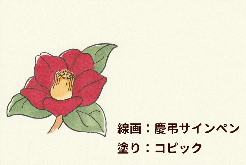 ぺんてる慶弔サインペンとコピック